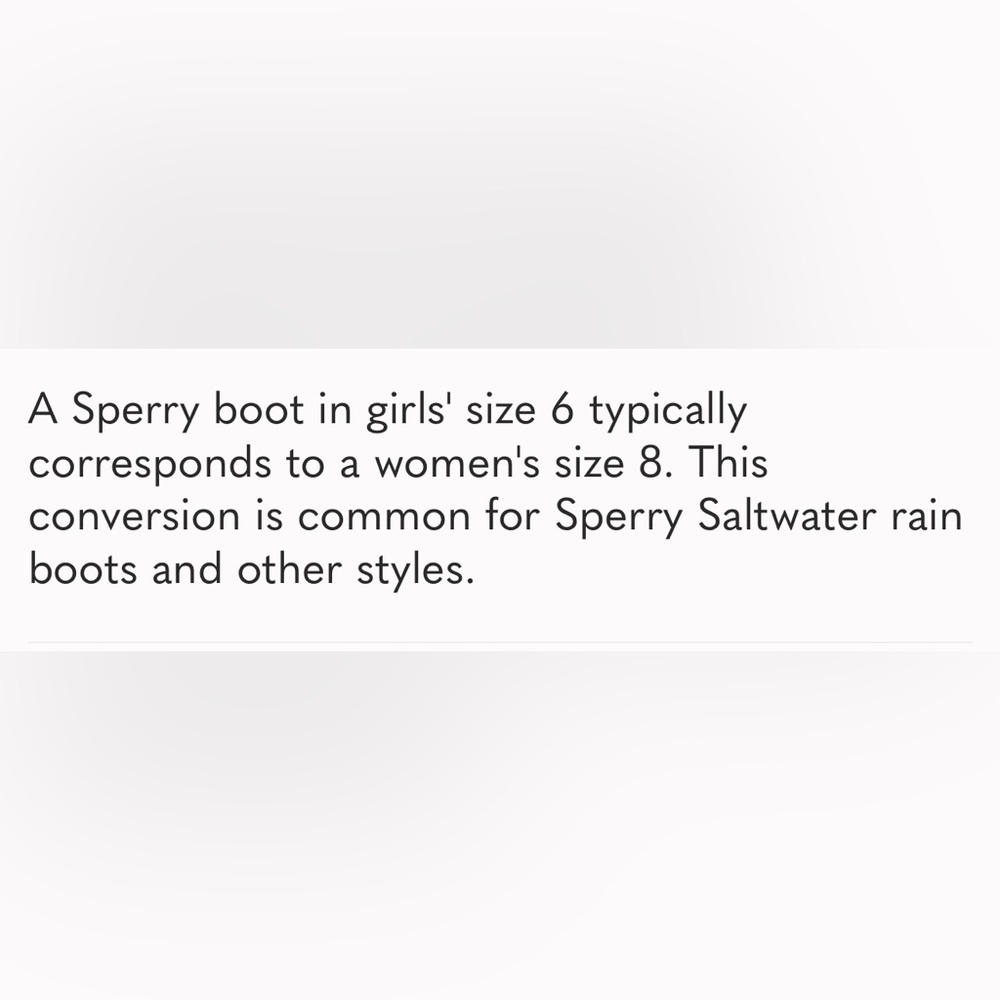 Sperry  girls  saltwater  Brown Duck Boots with Tan Accents Size 6 waterproof - Picture 13 of 13